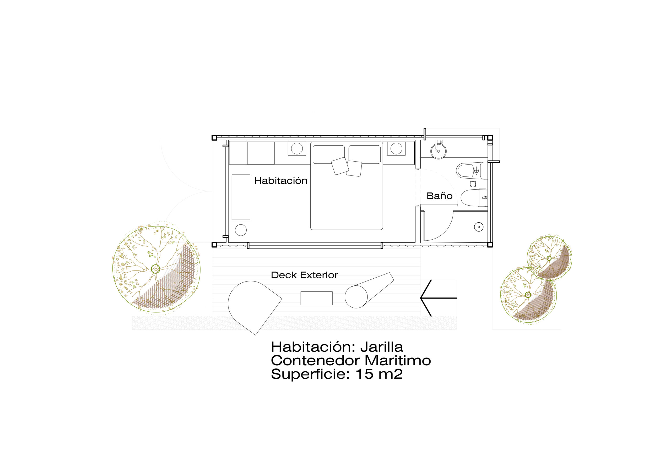 Plano Habitacion Jarilla